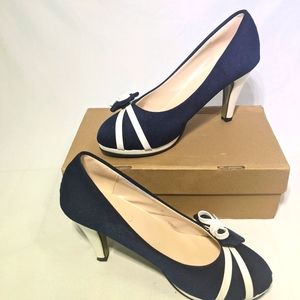 Navy blue Heels
